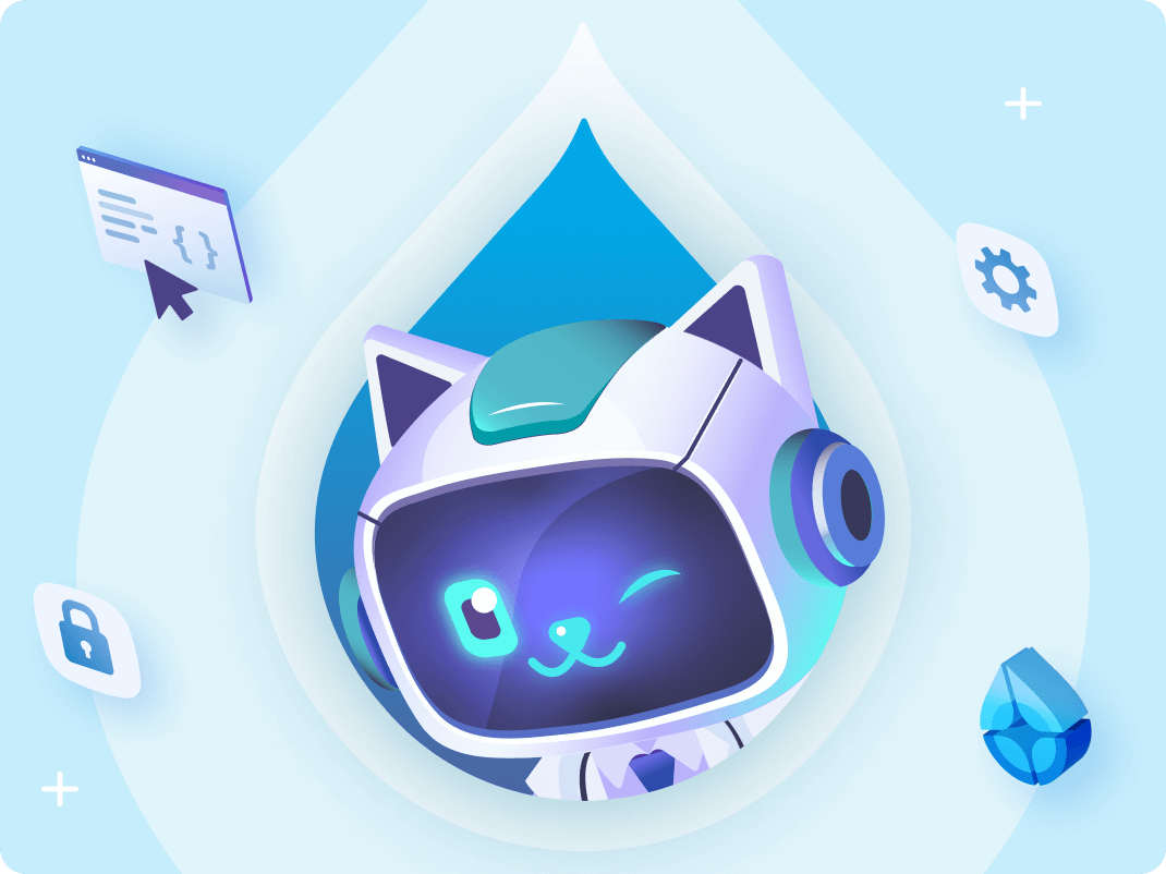 Doc-tahedroid saying hello